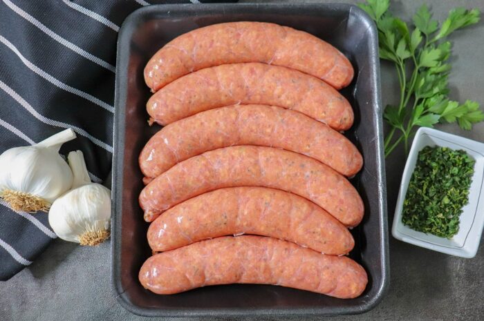 Herb & Garlic Gourmet Beef Sausages