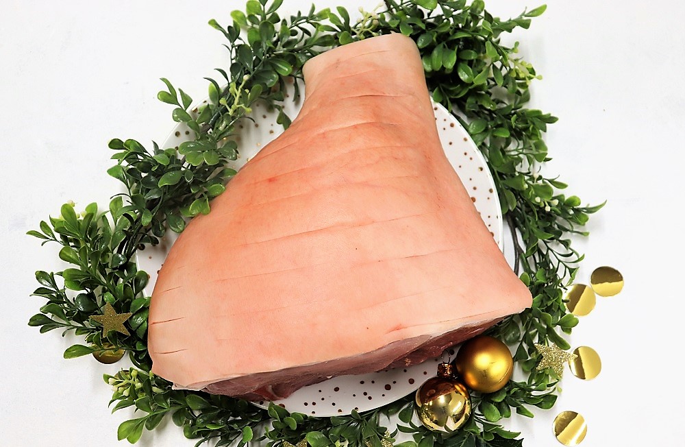 Australian Bone in Pork Leg Roast - Image 3