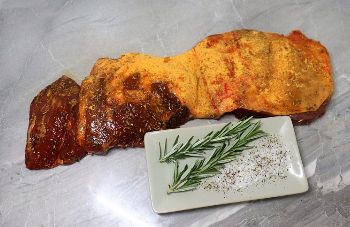Butterflied Boneless Lamb Leg Marinated