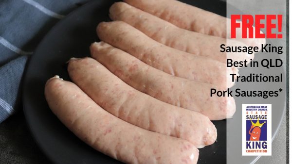 free pork sausages